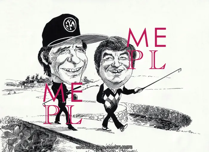 : Jimmy Tarbuck, Gary Player : Jimmy Tarbuck, Gary Player