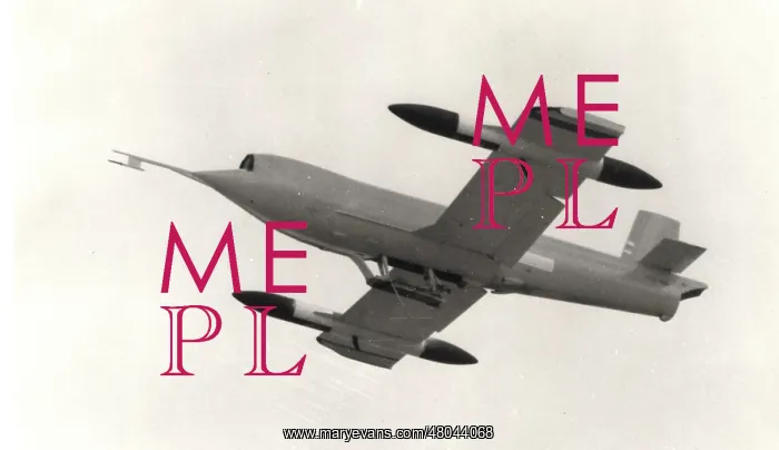 : Jindivik Mk3A in landing configuration : Jindivik Mk3A in landing configuration