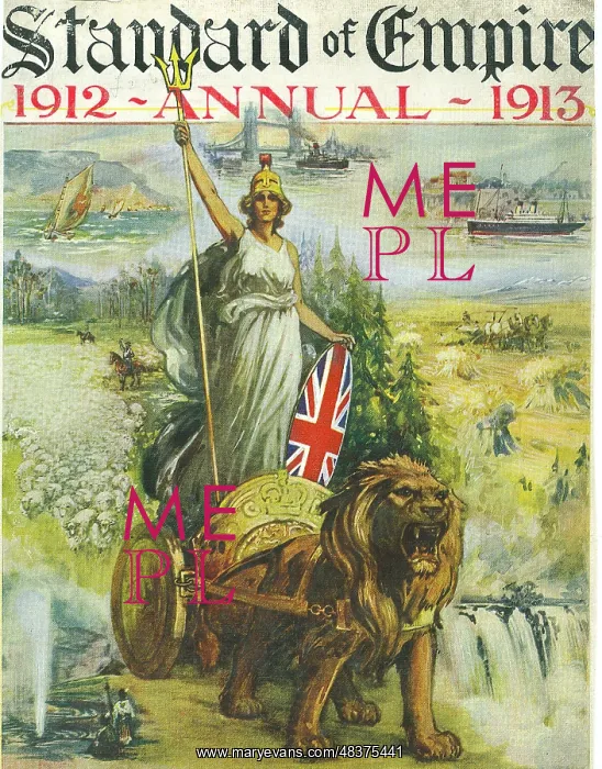: Jingoistic cover of the Standard of Empire Annual : Jingoistic cover of the Standard of Empire Annual