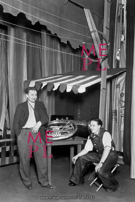  : Jiri Voskovec and Jan Werich during