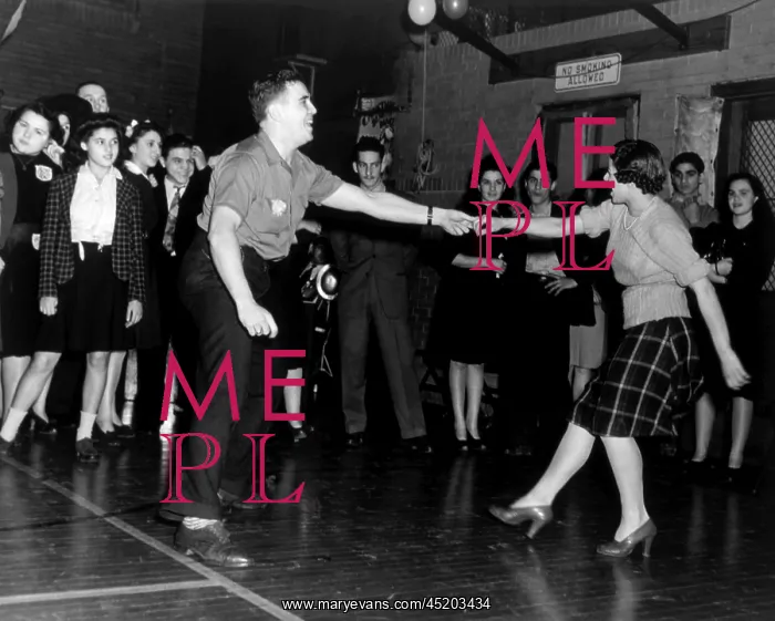 : Jitterbug dancers, ca. 1943 ? : Jitterbug dancers, ca. 1943 ?