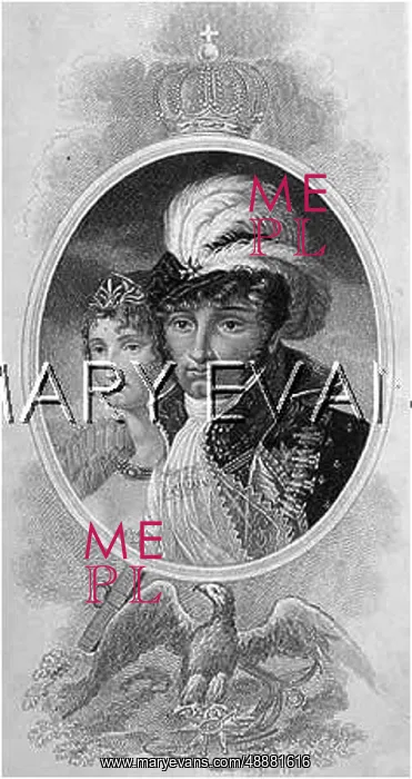 : JOACHIM MURAT & WIFE : JOACHIM MURAT & WIFE