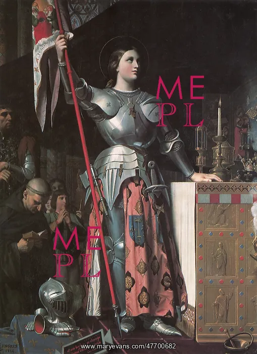 : Joan of Arc at the Coronation of Charles VII, by Ingres : Joan of Arc at the Coronation of Charles VII, by Ingres