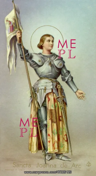  : Joan of Arc - Devotional Card