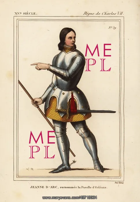 : Joan of Arc, the maid of Orleans, Jeanne d'Arc : Joan of Arc, the maid of Orleans, Jeanne d'Arc