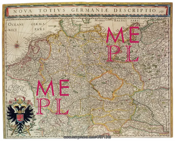 : Joan Blaeu, German Empire, 1630s : Joan Blaeu, German Empire, 1630s