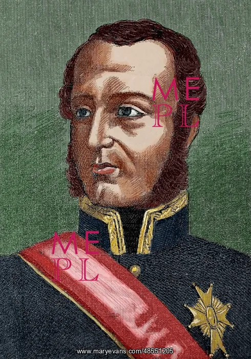 : Joaquin Blake Joyes (1759-1827). Spanish military. Colored e : Joaquin Blake Joyes (1759-1827). Spanish military. Colored e
