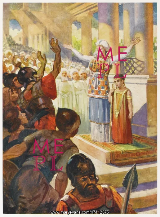 : JOASH CROWNED KING : JOASH CROWNED KING