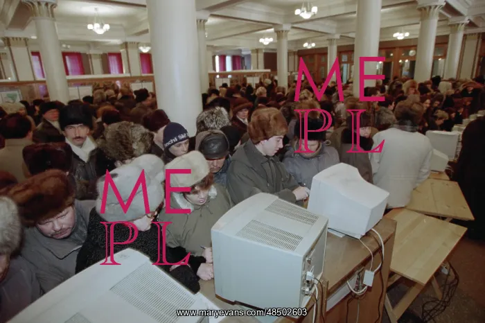 : Job Fair. NOVOSIBIRSK, RUSSIA. March 19, 1998 : Job Fair. NOVOSIBIRSK, RUSSIA. March 19, 1998