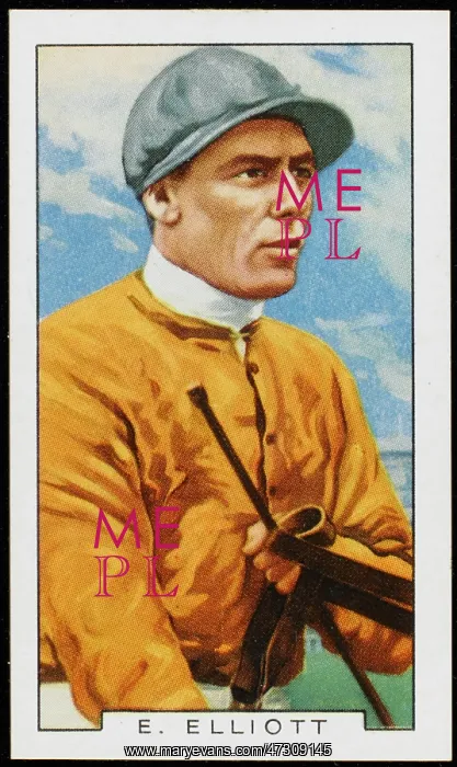 : Jockey - Charlie Elliott : Jockey - Charlie Elliott