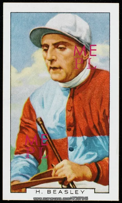 : Jockey - Harry Beasley 20th century : Jockey - Harry Beasley 20th century