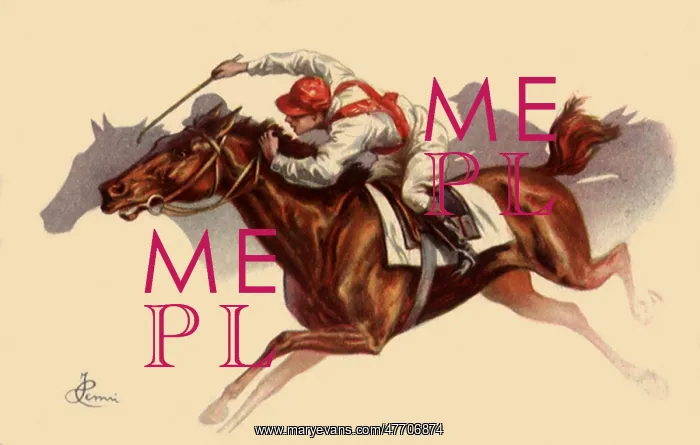  : Jockey on Horseback