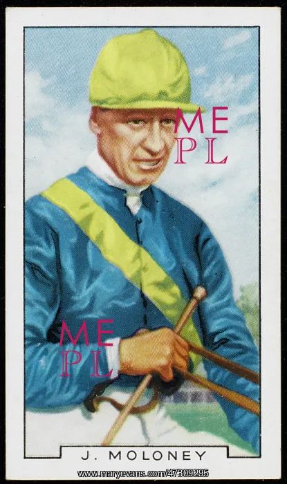 : Jockey - Jack Moloney 20th century : Jockey - Jack Moloney 20th century