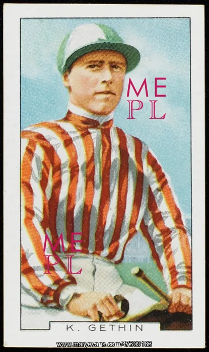 : Jockey - Kenneth Gethin : Jockey - Kenneth Gethin