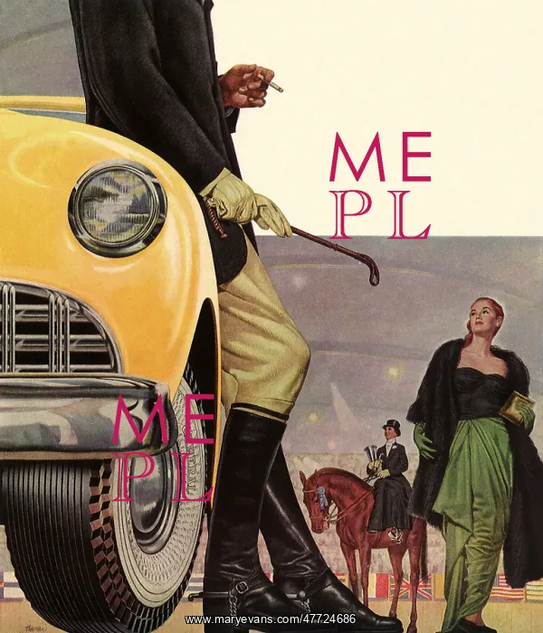  : Jockey leaning against Car