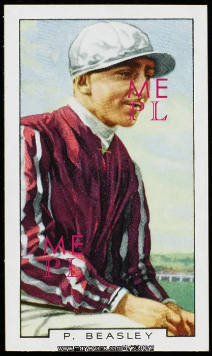 : Jockey - Pat Beasley 20th century : Jockey - Pat Beasley 20th century
