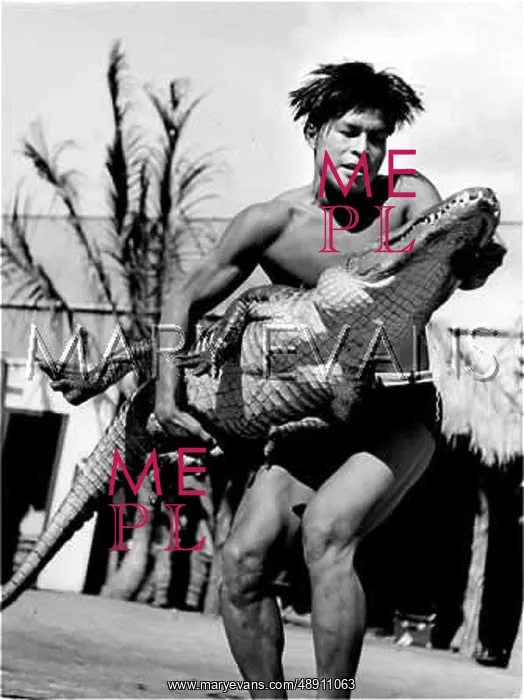 : JOE CARRIES ALLIGATOR : JOE CARRIES ALLIGATOR