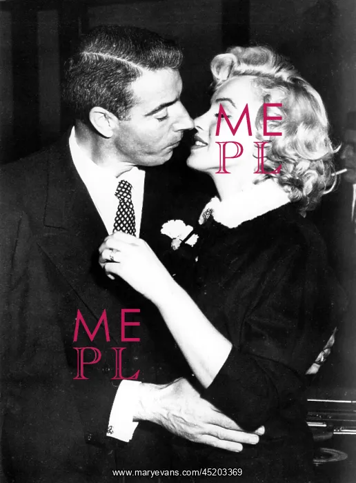 : Joe DiMaggio, Marilyn Monroe, just after ? : Joe DiMaggio, Marilyn Monroe, just after ?