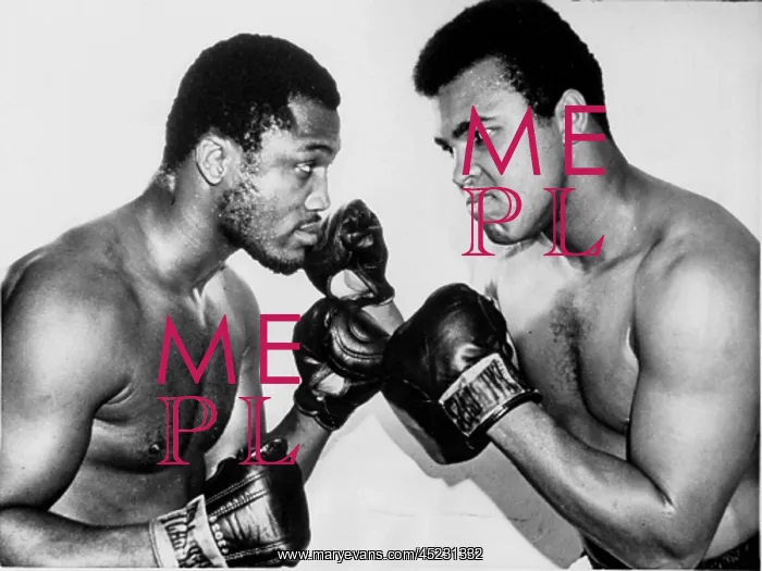 : JOE FRAZIER-With Cassius Clay. Pic. released ? : JOE FRAZIER-With Cassius Clay. Pic. released ?