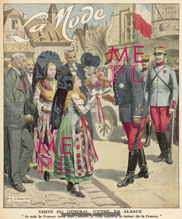 : JOFFRE IN ALSACE : JOFFRE IN ALSACE