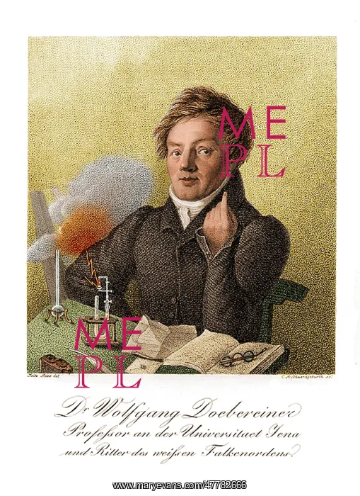 : Johann Dobereiner, German Chemist : Johann Dobereiner, German Chemist