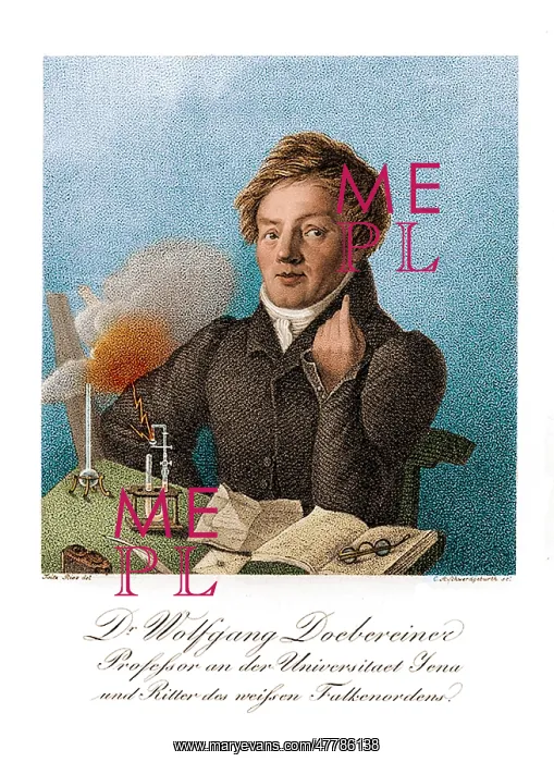 : Johann Dobereiner, German Chemist : Johann Dobereiner, German Chemist