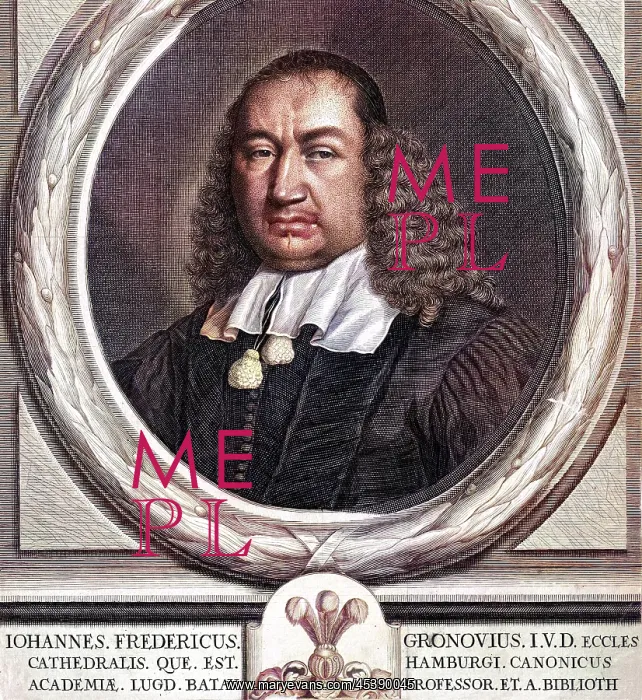 : JOHANN FR GRONOVIUS : JOHANN FR GRONOVIUS