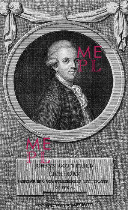  : JOHANN GOTTFR. EICHHORN