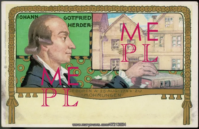  : JOHANN GOTTFRIED HERDER