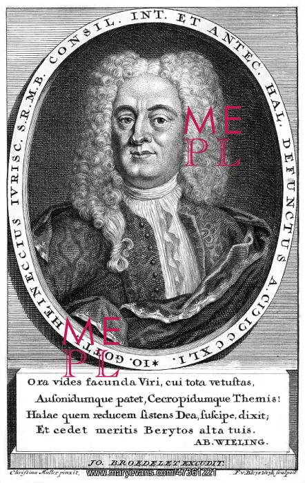 : JOHANN GOTTLIEB HEINECKE : JOHANN GOTTLIEB HEINECKE