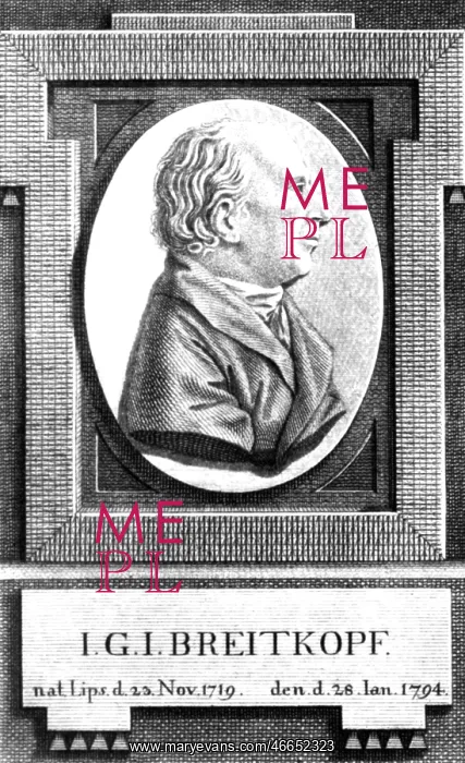 : Johann Gottlob Immanuel Breitkopf : Johann Gottlob Immanuel Breitkopf