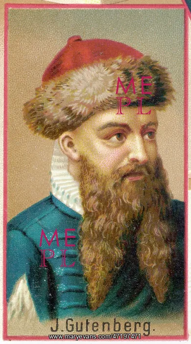  : Johann Gutenberg