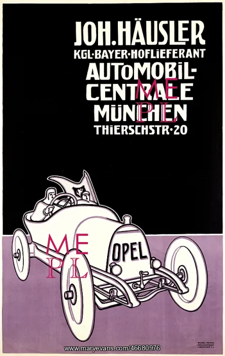 : Johann Hausler car advert : Johann Hausler car advert