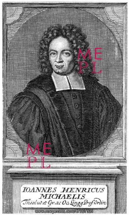 : JOHANN HEIN. MICHAELIS : JOHANN HEIN. MICHAELIS