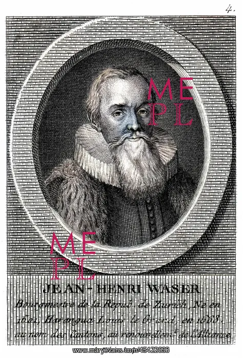 : JOHANN HEINRICH WASER : JOHANN HEINRICH WASER