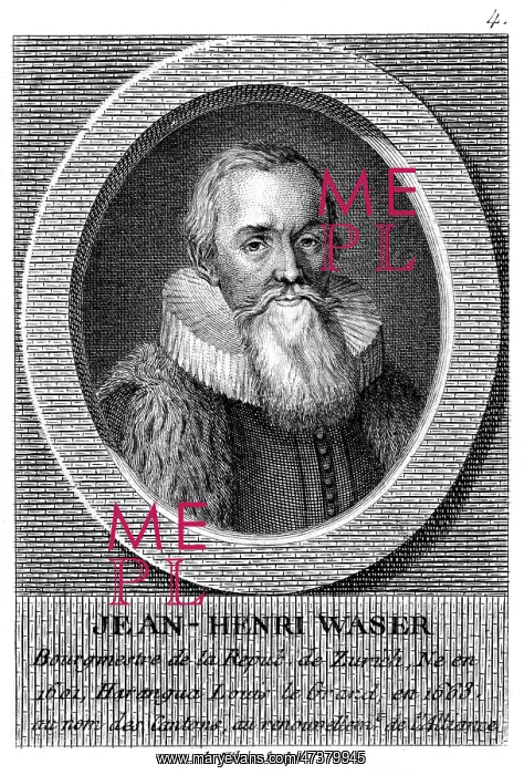 : JOHANN HEINRICH WASER : JOHANN HEINRICH WASER