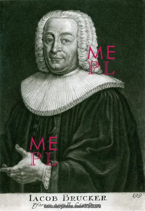 : JOHANN JACOB BRUCKER : JOHANN JACOB BRUCKER