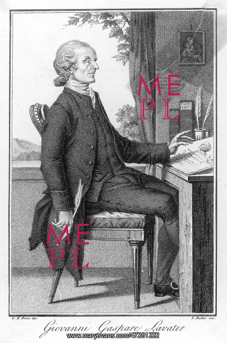 : JOHANN KASPAR LAVATER : JOHANN KASPAR LAVATER