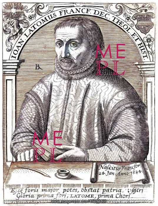 : JOHANN LATOMUS : JOHANN LATOMUS