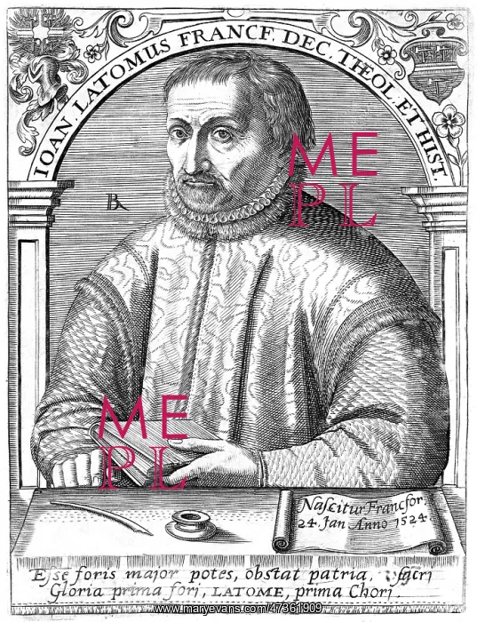 : JOHANN LATOMUS : JOHANN LATOMUS