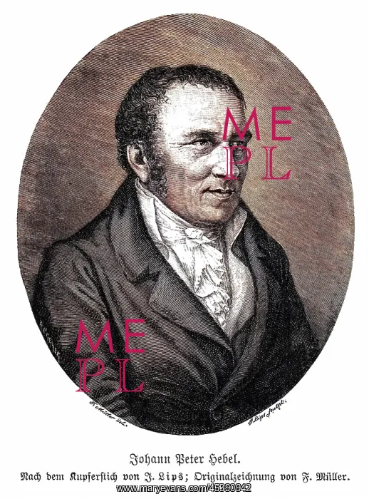 : JOHANN PETER HEBEL : JOHANN PETER HEBEL