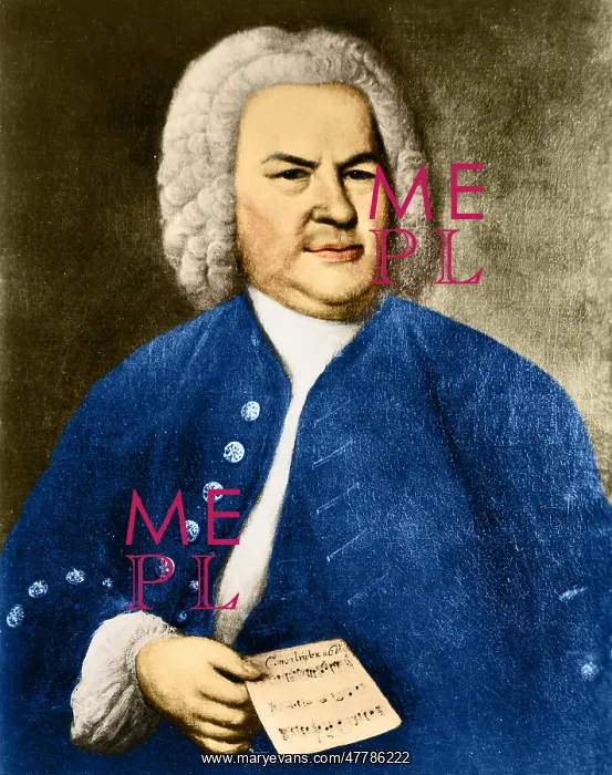 : Johann Sebastian Bach, German Composer : Johann Sebastian Bach, German Composer