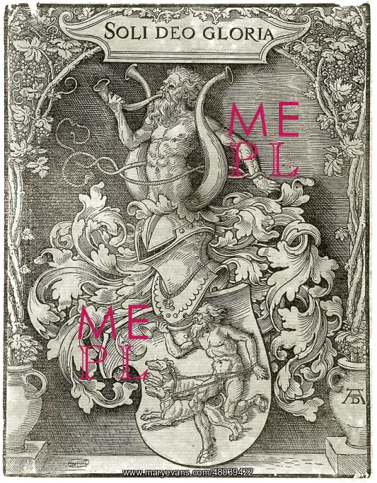 : Johann Tscherte's armorial bearings : Johann Tscherte's armorial bearings