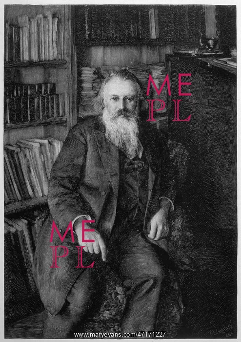: Johannes Brahms, German composer : Johannes Brahms, German composer