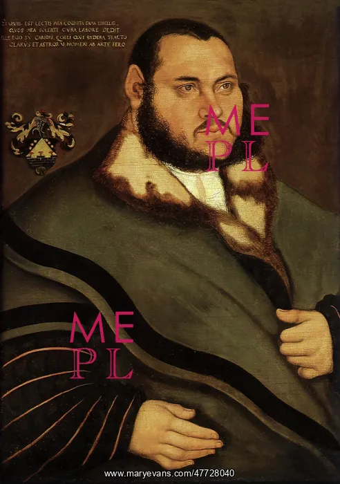 : Johannes Carion, by Cranach : Johannes Carion, by Cranach