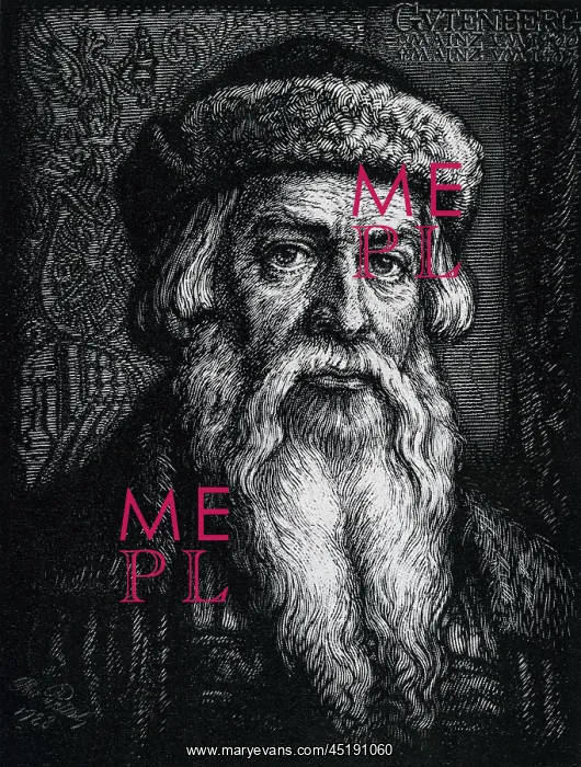  : Johannes Gutenberg