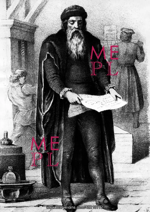 : Johannes Gutenberg : Johannes Gutenberg
