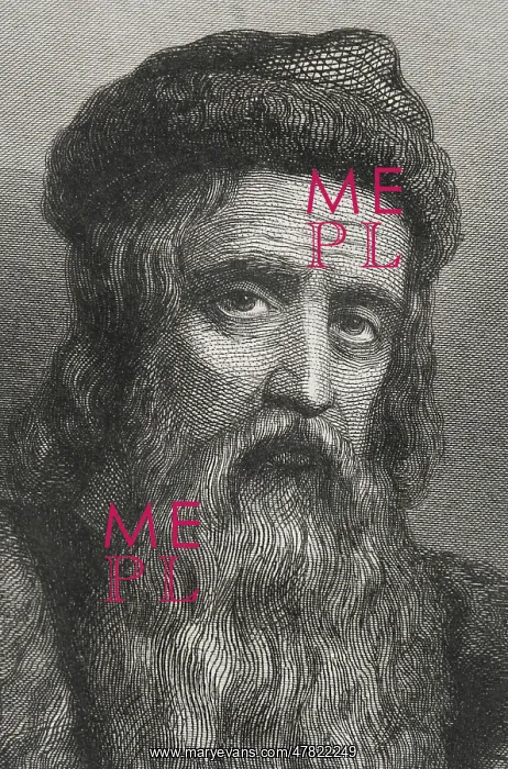 : Johannes Gutenberg (circa 1399-1468). German inventor : Johannes Gutenberg (circa 1399-1468). German inventor