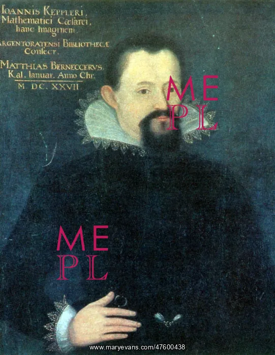 : Johannes Kepler, German Mathematician and Astronomer : Johannes Kepler, German Mathematician and Astronomer
