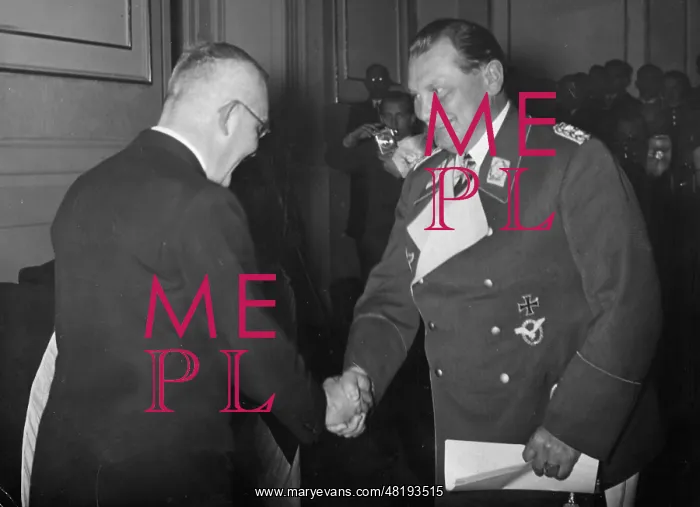 : Johannes Popitz and Hermann Goering, 1935 : Johannes Popitz and Hermann Goering, 1935
